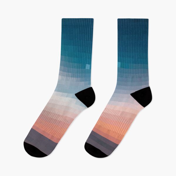 Item preview, Pixelated Calm Ocean Night Sky designed and sold by Potato Quality Prints.