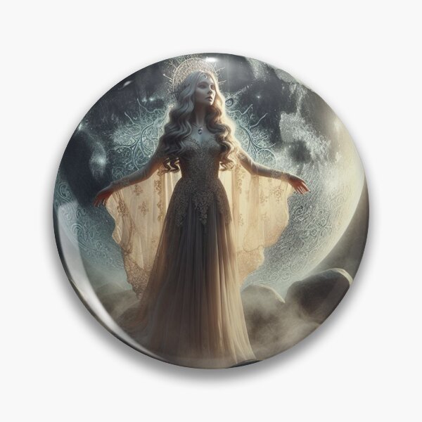 Item preview, Moon Goddess Ascendant – Mystical Lunar Fantasy Art designed and sold by Sybille-Yates.