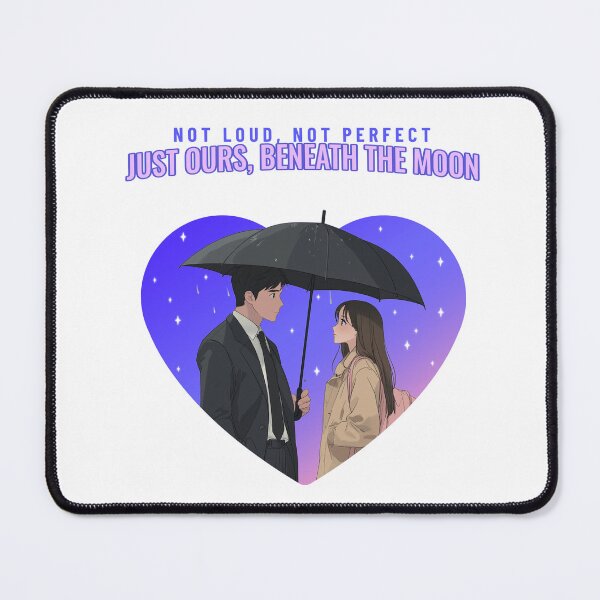 Item preview, Not Loud, Not Perfect — Just Ours, Beneath The Moon | Romantic Valentine Day designed and sold by DesignbyAACreations .