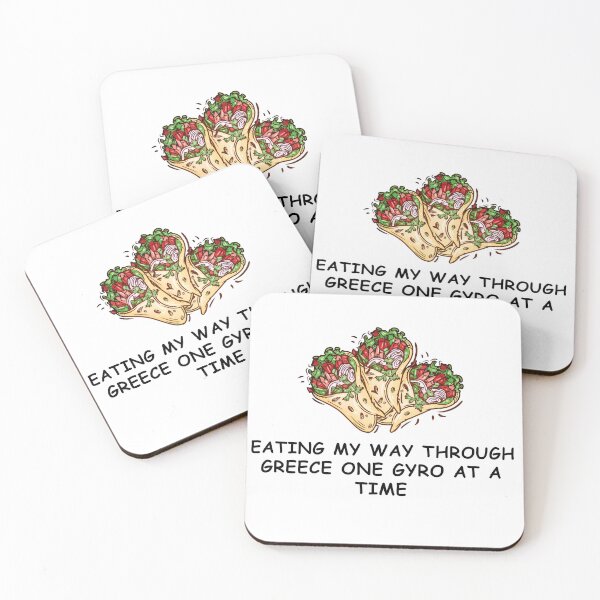 Item preview, Eating My Way Through Greece designed and sold by wholigans.
