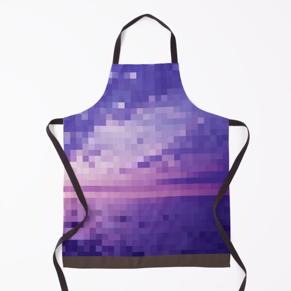Item preview, Pixelated Purple Ocean Sunset designed and sold by Potato Quality Prints.