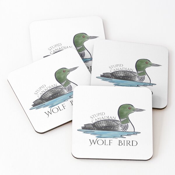 Item preview, Stupid Canadian wolf bird designed and sold by supersirene.