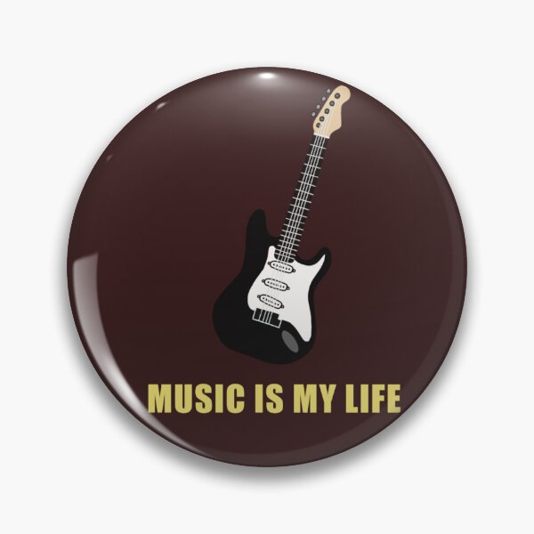 Item preview, Music Is My Life - Electric Guitar Graphic designed and sold by K2studioTH.