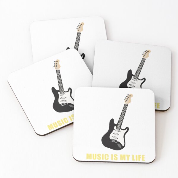 Item preview, Music Is My Life - Electric Guitar Graphic designed and sold by K2studioTH.