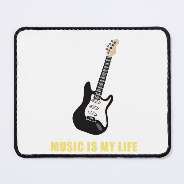 Item preview, Music Is My Life - Electric Guitar Graphic designed and sold by K2studioTH.