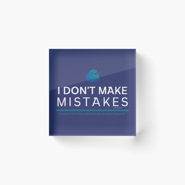 Item preview, I don’t make mistakes designed and sold by FTLOG.