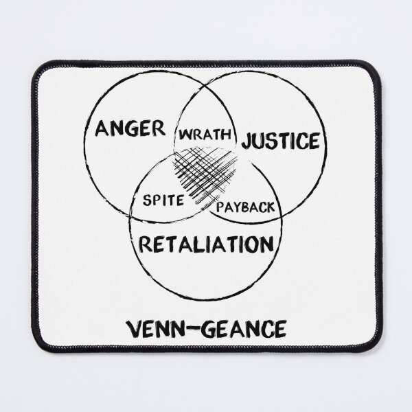 Item preview, Venn-geance Venn diagram of vengeance designed and sold by eldram.