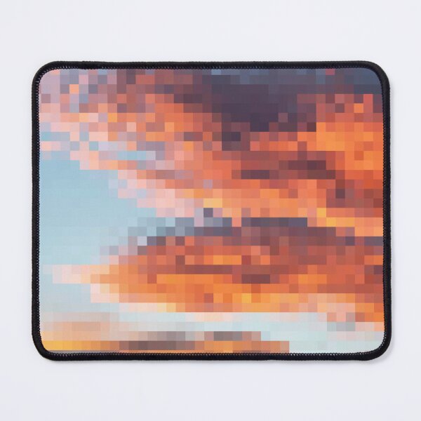 Item preview, Pixelated Colorful Sunset Sky designed and sold by Potato Quality Prints.