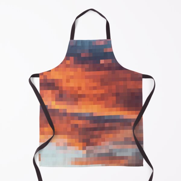 Item preview, Pixelated Colorful Sunset Sky designed and sold by Potato Quality Prints.