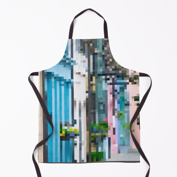 Item preview, Pixelated Charleston Colorful Storefronts designed and sold by Potato Quality Prints.