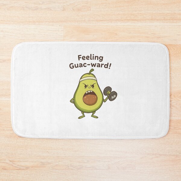 Item preview, Feeling Guac-ward! Funny Gym Avocado Weightlifting Graphic designed and sold by Evaevonechi.