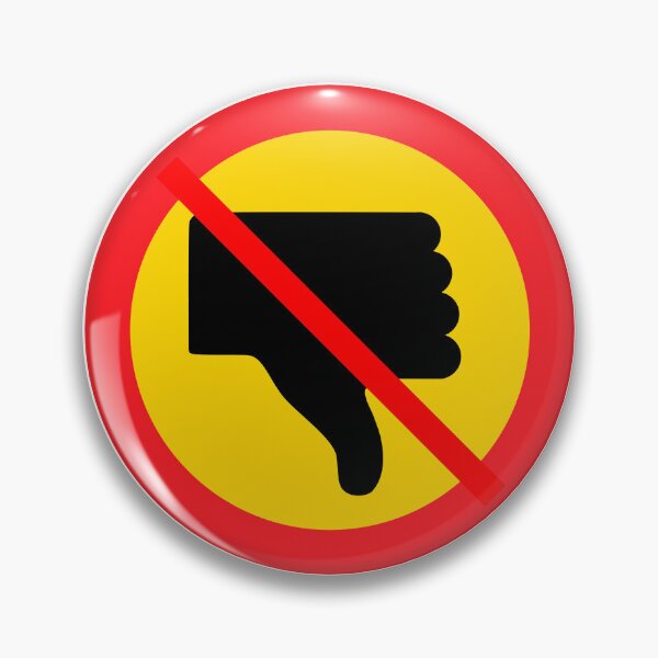 Item preview, Ban thumbs down designed and sold by ALF2023.
