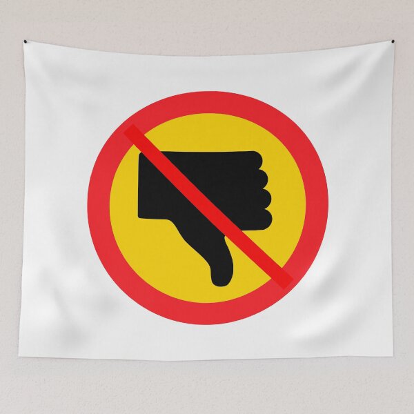 Item preview, Ban thumbs down designed and sold by ALF2023.