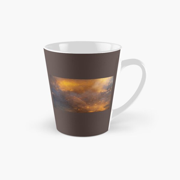 Item preview, Pixelated Shining Yellow Sky designed and sold by Potato Quality Prints.