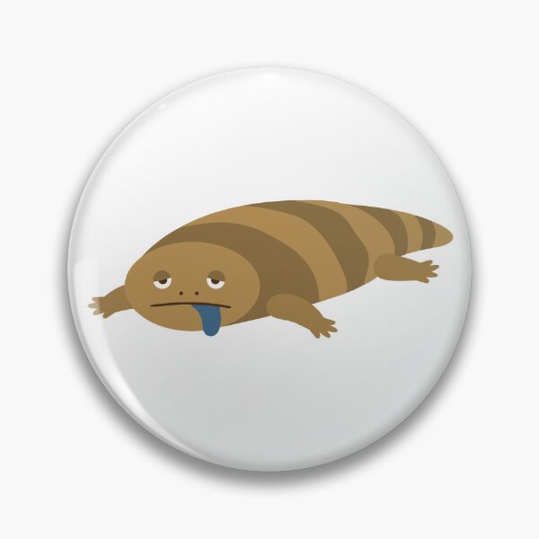 Item preview, Flat And Furious Grumpy Blue Tongue Skink designed and sold by Petzzz.