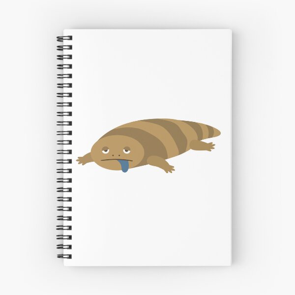 Item preview, Flat And Furious Grumpy Blue Tongue Skink designed and sold by Petzzz.