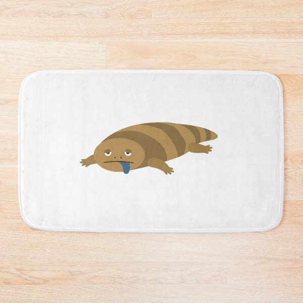 Item preview, Flat And Furious Grumpy Blue Tongue Skink designed and sold by Petzzz.