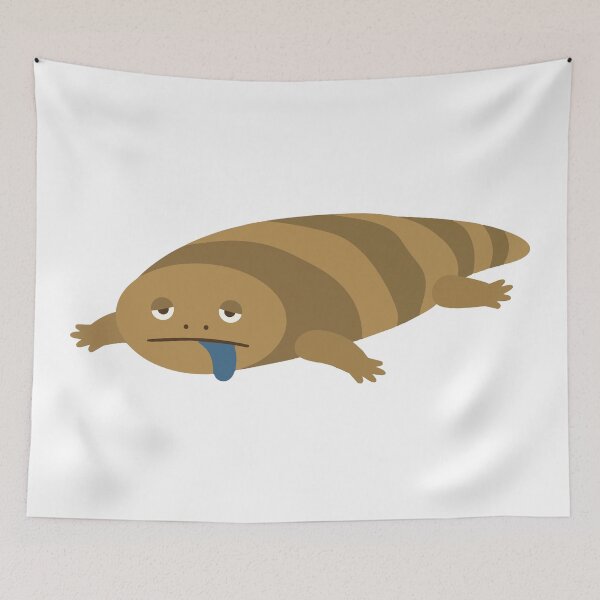 Item preview, Flat And Furious Grumpy Blue Tongue Skink designed and sold by Petzzz.