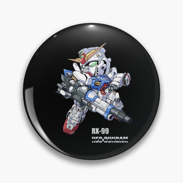Item preview, SD Gundam RX-98 Neo Gundam Chibi Mecha Illustration designed and sold by Dyan4.