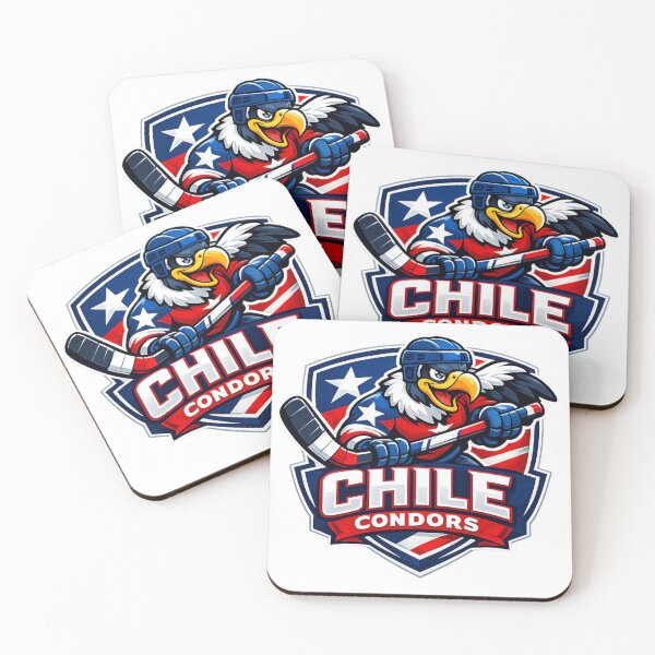 Item preview, Escudo de hockey sobre hielo de los Cóndores de Chile designed and sold by Chile-IceHockey.