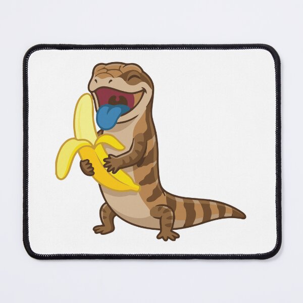 Item preview, Will Work For Bananas Blue Tongue Skink designed and sold by Petzzz.