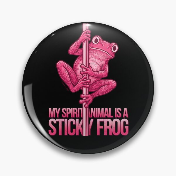 Item preview, My Spirit Animal Is A Sticky Frog designed and sold by CredibleStudios.