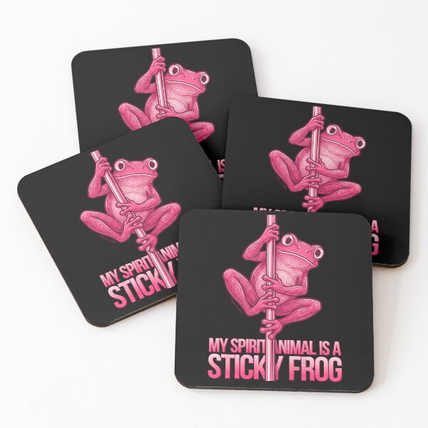 Item preview, My Spirit Animal Is A Sticky Frog designed and sold by CredibleStudios.