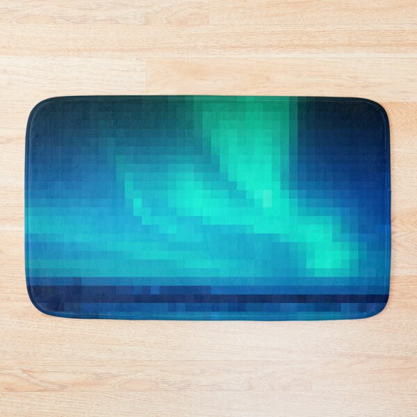 Item preview, Pixelated Northern Lights Scene designed and sold by Potato Quality Prints.