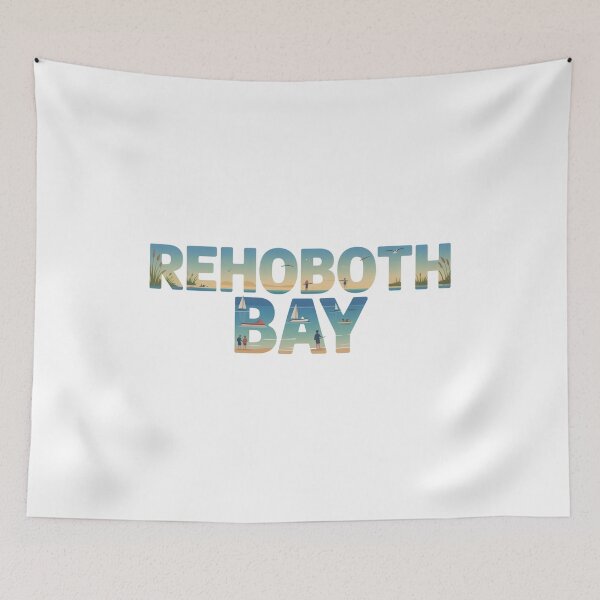 Item preview, Rehoboth Bay - Coastal Nature Letters - Delaware Travel Art designed and sold by CircinusStore.