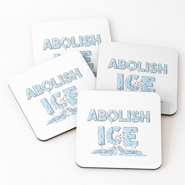 Item preview, Abolish ICE - Retro Melting Text Activism designed and sold by iwzzuel.