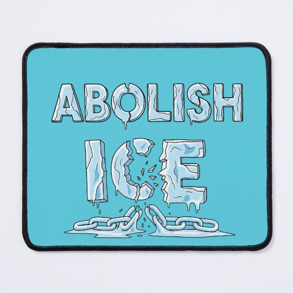Item preview, Abolish ICE - Retro Melting Text Activism designed and sold by iwzzuel.