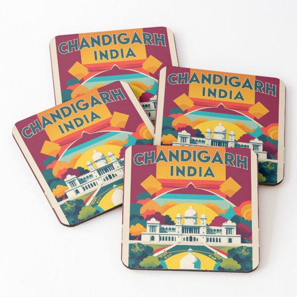 Artikelvorschau, Chandigarh, Indien – Vintage-Reisen und Tourismus entworfen und verkauft von TravelersGems.
