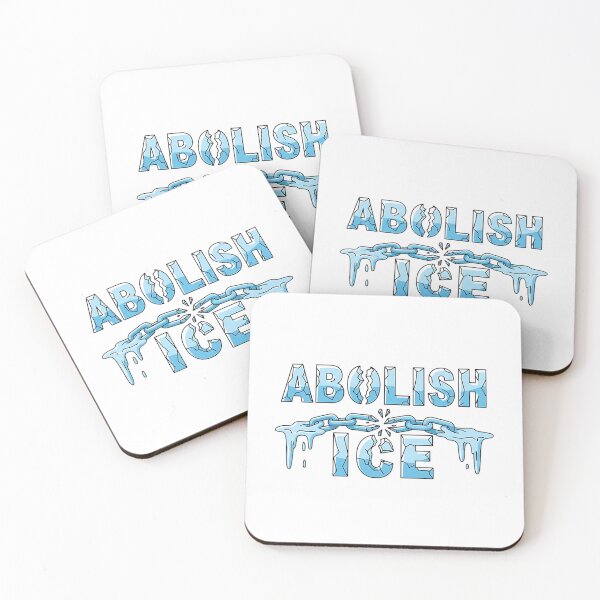 Item preview, Abolish ICE - Retro Melting Text Activism designed and sold by iwzzuel.