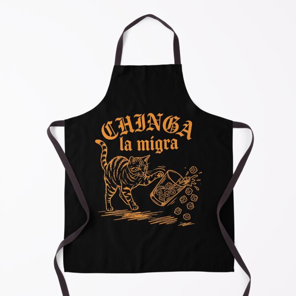 Item preview, Chinga La Migra Cat Satire designed and sold by nryum.
