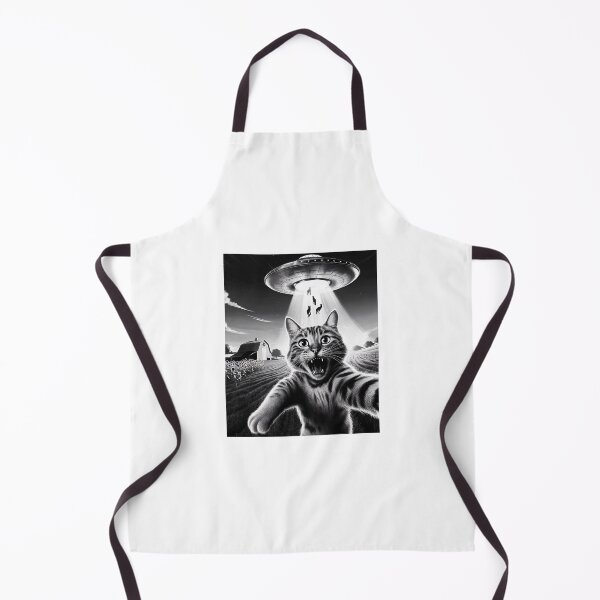 Item preview, Cat UFO Alien Encounter  designed and sold by nryum.