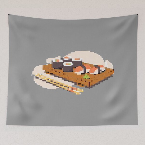 Item preview, Pixelated Sushi designed and sold by Potato Quality Prints.
