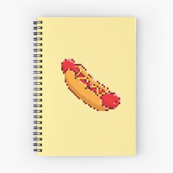 Item preview, Pixelated Hot Dog designed and sold by Potato Quality Prints.