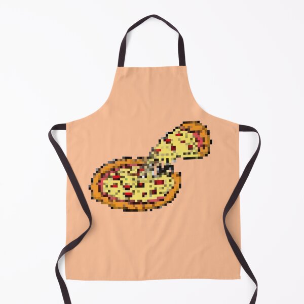 Artikelvorschau, Pixelierte Pizza entworfen und verkauft von Potato Quality Prints.