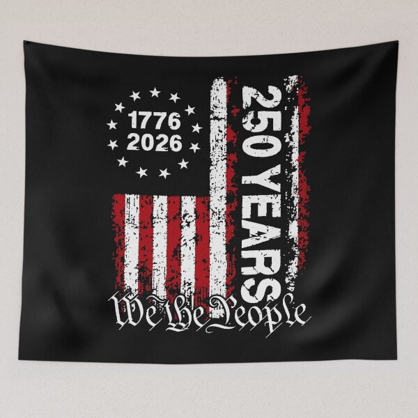 Item preview, 250 Years America 250 1776 2026 250th Anniversary US Flag  designed and sold by Starry Night Creative Art.