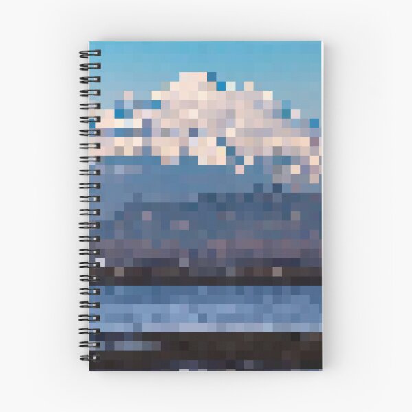 Item preview, Pixelated Distant Mountain Range designed and sold by Potato Quality Prints.