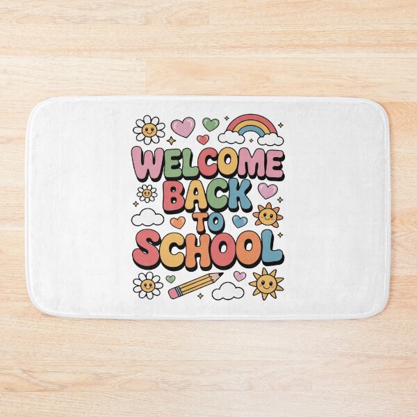 Item preview, Welcome Back to School Quote designed and sold by flagylART.
