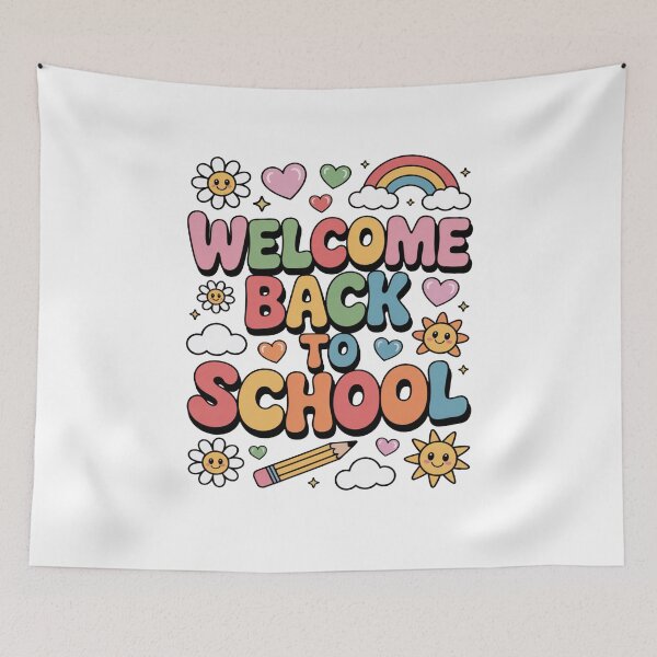 Item preview, Welcome Back to School Quote designed and sold by flagylART.