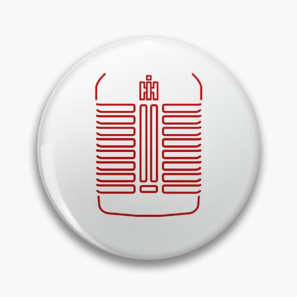 Item preview, McCormick International classic 1960s British tractor grille red designed and sold by soitwouldseem.