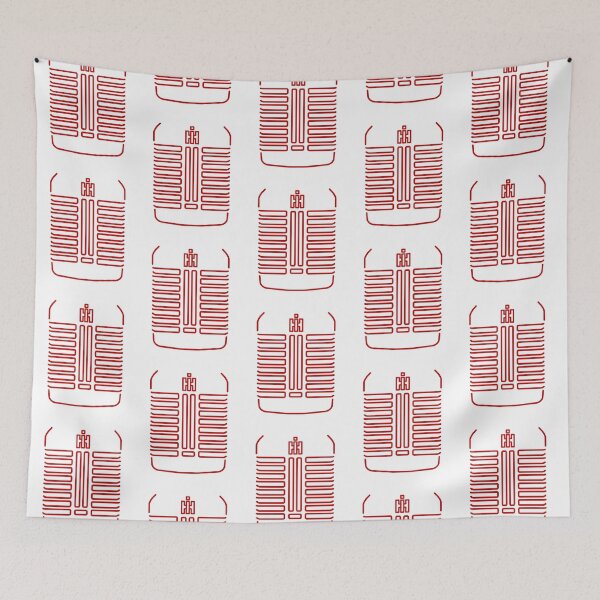 Item preview, McCormick International classic 1960s British tractor grille red designed and sold by soitwouldseem.