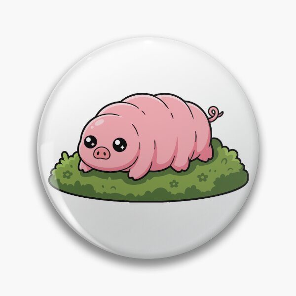 Item preview, Little Moss Piglet Pink Water Bear designed and sold by Petzzz.