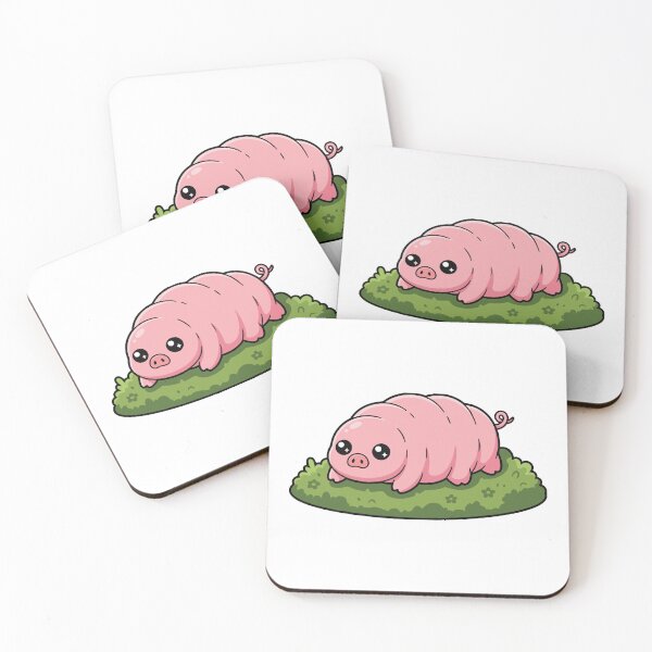 Item preview, Little Moss Piglet Pink Water Bear designed and sold by Petzzz.