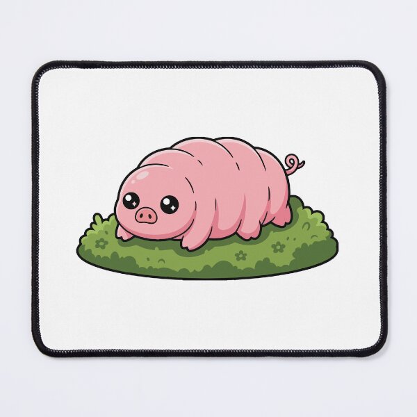 Item preview, Little Moss Piglet Pink Water Bear designed and sold by Petzzz.