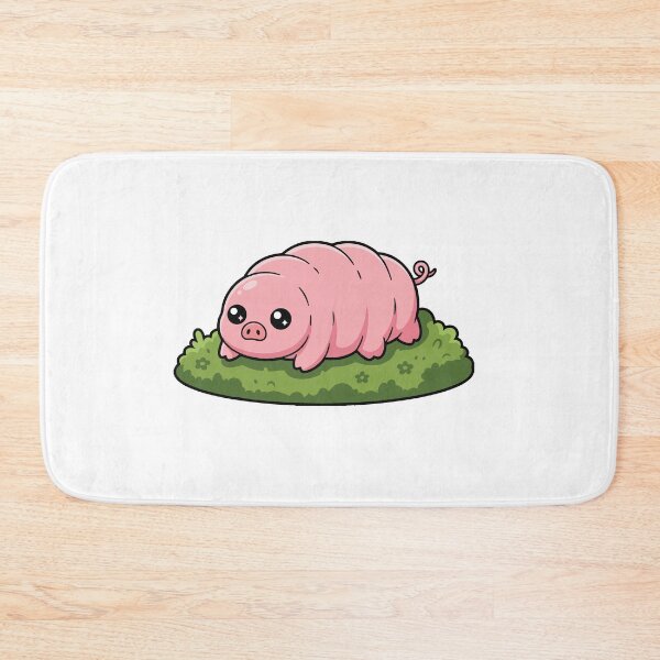 Item preview, Little Moss Piglet Pink Water Bear designed and sold by Petzzz.