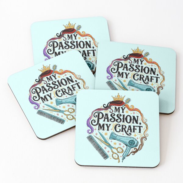 Item preview, My Passion My Craft | Hairstylist Text Design designed and sold by MartynaKanik.