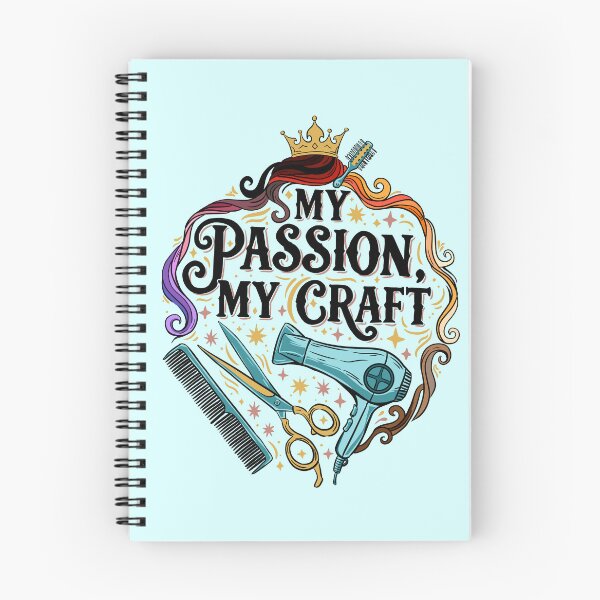 Item preview, My Passion My Craft | Hairstylist Text Design designed and sold by MartynaKanik.